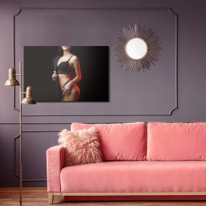 Peinture sur toile Femme Séduisante En Lingerie – Image 4