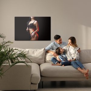 Peinture sur toile Femme Séduisante En Lingerie – Image 7