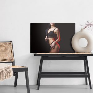 Peinture sur toile Femme Séduisante En Lingerie – Image 6