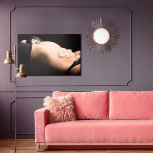Peinture sur toile Glaçons Sur Le Corps D'une Femme – Image 4