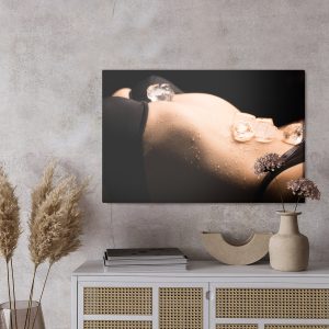 Peinture sur toile Glaçons Sur Le Corps D'une Femme – Image 3