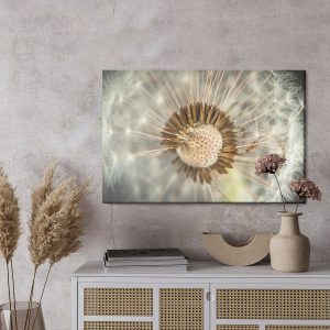 Peinture sur toile Gros Plan De Pissenlit – Image 3