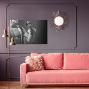 Peinture sur toile Homme Parfumant – Image 4