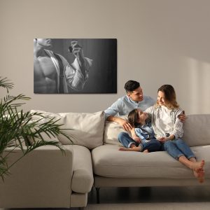 Peinture sur toile Homme Parfumant – Image 7