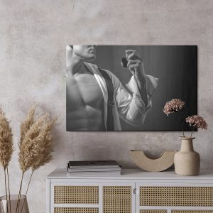 Peinture sur toile Homme Parfumant – Image 3