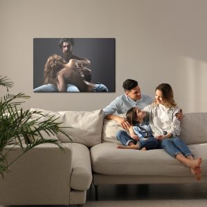 Peinture sur toile Couple Sexy Dans Une Pose Intime – Image 7