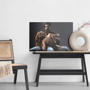 Peinture sur toile Couple Sexy Dans Une Pose Intime – Image 6