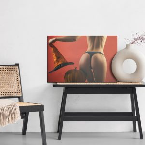 Peinture sur toile Femme Sexy En Costume D'halloween – Image 6