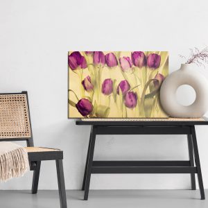Peinture sur toile Tulipes De Style Rétro – Image 6