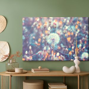 Peinture sur toile Pissenlits Dans Le Pré – Image 5
