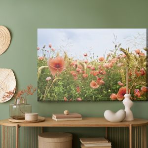 Peinture sur toile Coquelicots Dans Le Pré – Image 5