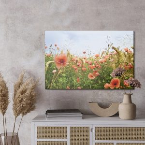 Peinture sur toile Coquelicots Dans Le Pré – Image 3