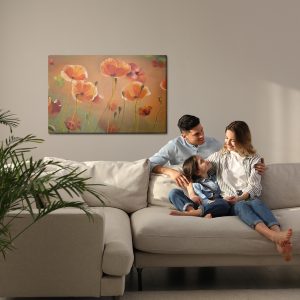 Peinture sur toile Coquelicots Comme Peints – Image 7