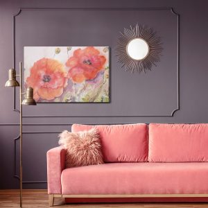 Peinture sur toile Coquelicots Peints – Image 4