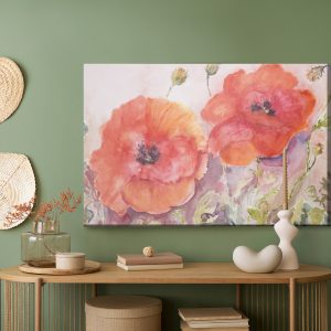 Peinture sur toile Coquelicots Peints – Image 5