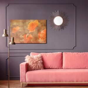 Peinture sur toile Coquelicots Dans Un Style Vintage – Image 4
