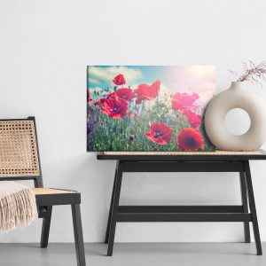 Peinture sur toile Coquelicots Au Soleil – Image 6