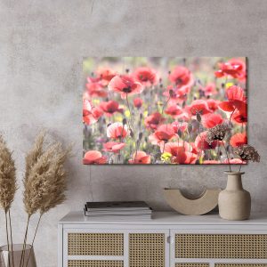 Peinture sur toile Coquelicots Au Soleil – Image 3
