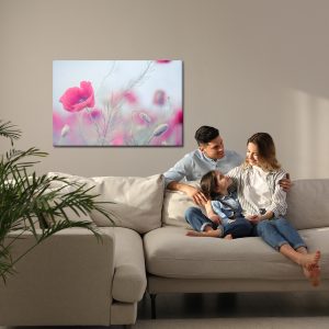 Peinture sur toile Coquelicots Délicats – Image 7