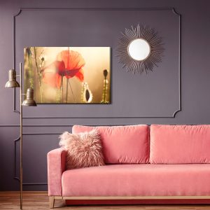 Peinture sur toile Coquelicots Au Soleil – Image 4