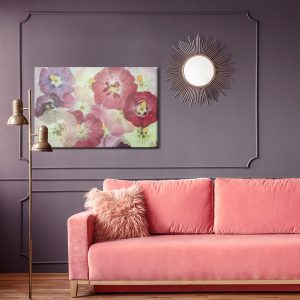 Peinture sur toile Belles Fleurs Colorées – Image 4