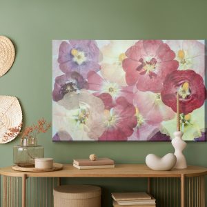 Peinture sur toile Belles Fleurs Colorées – Image 5