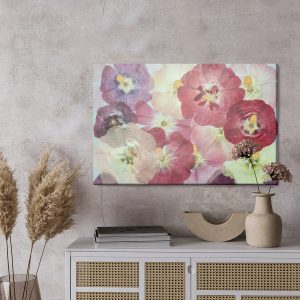 Peinture sur toile Belles Fleurs Colorées – Image 3