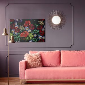 Peinture sur toile Belles Fleurs Colorées – Image 4