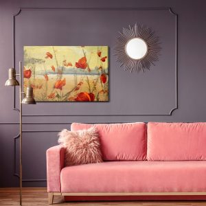 Peinture sur toile Coquelicots Rouges Sauvages – Image 4