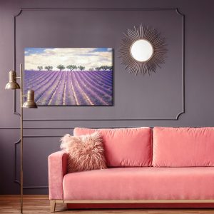 Peinture sur toile Champ De Lavande – Image 4