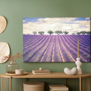 Peinture sur toile Champ De Lavande – Image 5