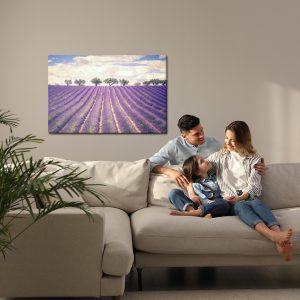 Peinture sur toile Champ De Lavande – Image 7