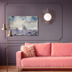 Peinture sur toile Artistique Lavande Pays – Image 4