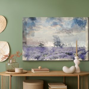 Peinture sur toile Artistique Lavande Pays – Image 5