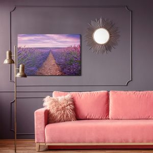 Peinture sur toile Beau Champ De Lavande – Image 4