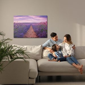 Peinture sur toile Beau Champ De Lavande – Image 7