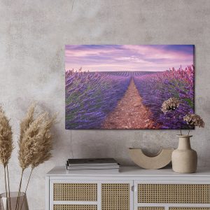 Peinture sur toile Beau Champ De Lavande – Image 3