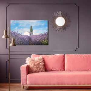 Peinture sur toile Belles Fleurs De Lavande – Image 4