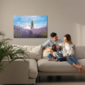 Peinture sur toile Belles Fleurs De Lavande – Image 7