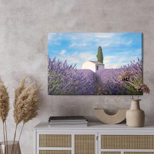 Peinture sur toile Belles Fleurs De Lavande – Image 3