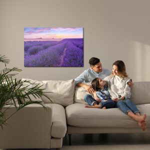 Peinture sur toile Champ De Lavande – Image 7