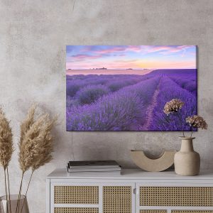 Peinture sur toile Champ De Lavande – Image 3