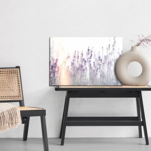 Peinture sur toile Lavande Au Coucher Du Soleil – Image 6