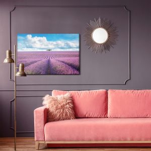 Peinture sur toile Champ De Lavande – Image 4