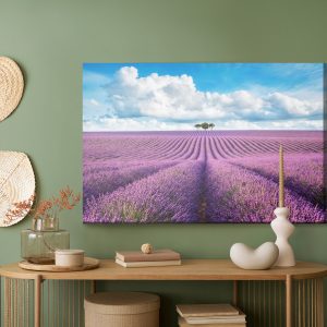 Peinture sur toile Champ De Lavande – Image 5