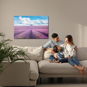 Peinture sur toile Champ De Lavande – Image 7