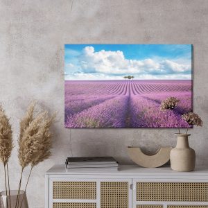 Peinture sur toile Champ De Lavande – Image 3