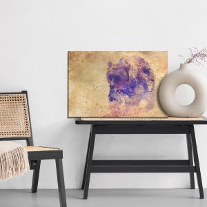 Peinture sur toile Ours Féroce – Image 6
