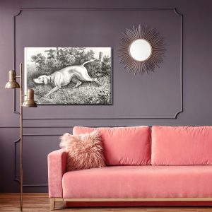 Peinture sur toile Chien De Chasse – Image 4