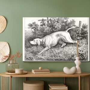 Peinture sur toile Chien De Chasse – Image 5